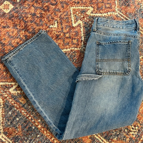 Low Rise Carpenter Boyfriend Jeans - Picture 5 of 6